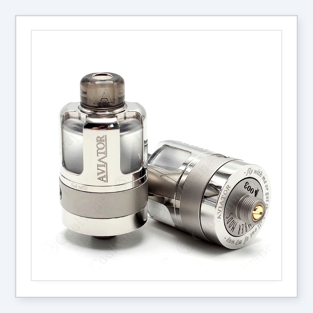 울프쿨베이프 에비에이터 22mm RTA 아토마이저 3. - Vaping Air 리뷰 및 가격