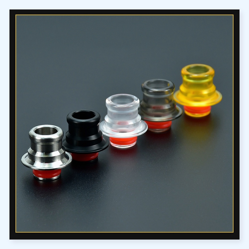 RDA/RTA용 Dee Mods 내열성 510 드립 팁 - Accessories For Vaping 리뷰 및 가격